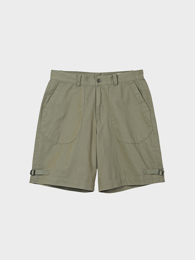 홈리_ a-2 shorts [olive]