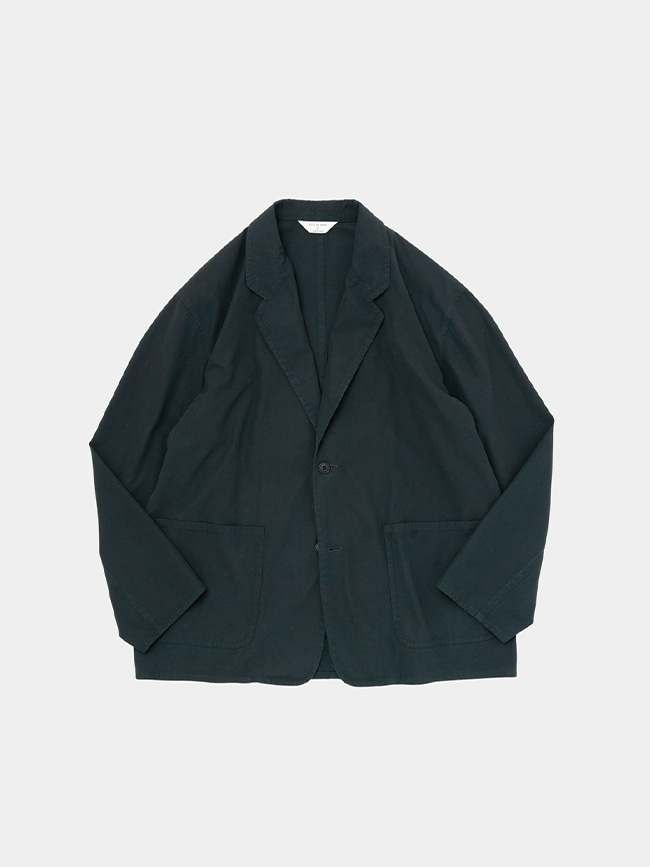 스틸바이핸드_ Garment-dye 2 jacket [BLACK NAVY]