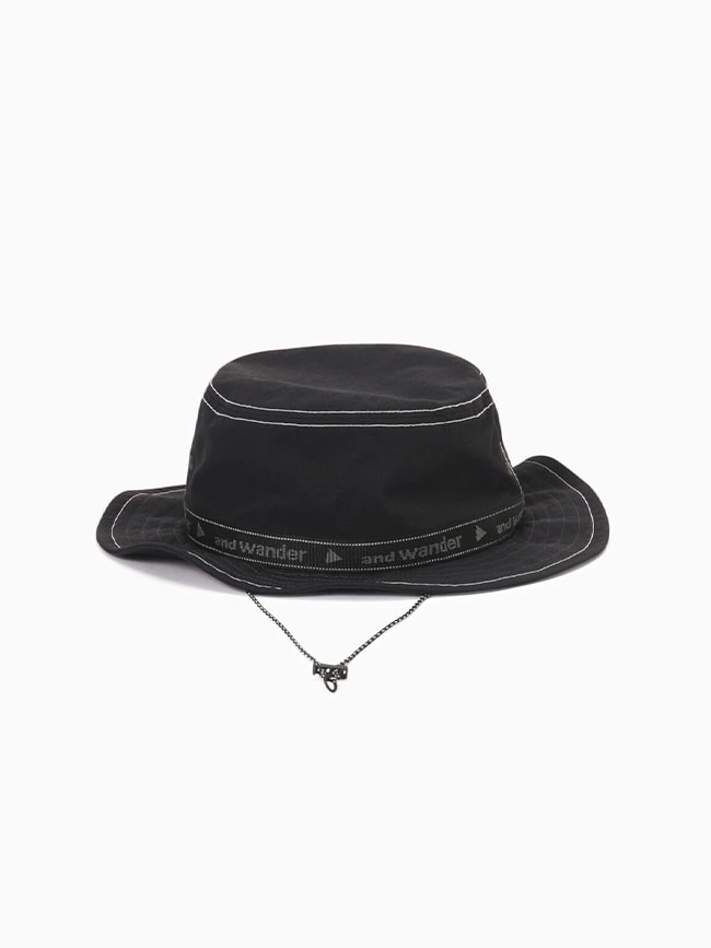 앤드원더_ JQ Tape Hat [BLACK]