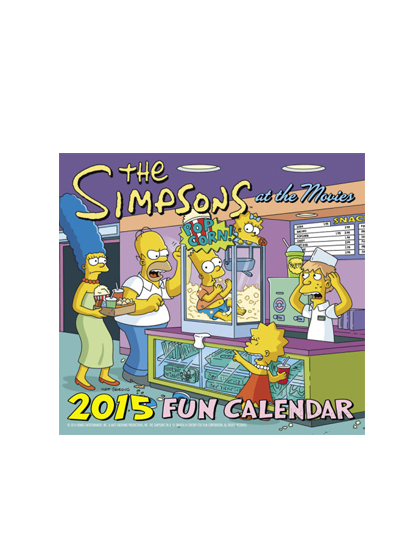 [더심슨]The Simpsons - 2015 Mini Calendar
