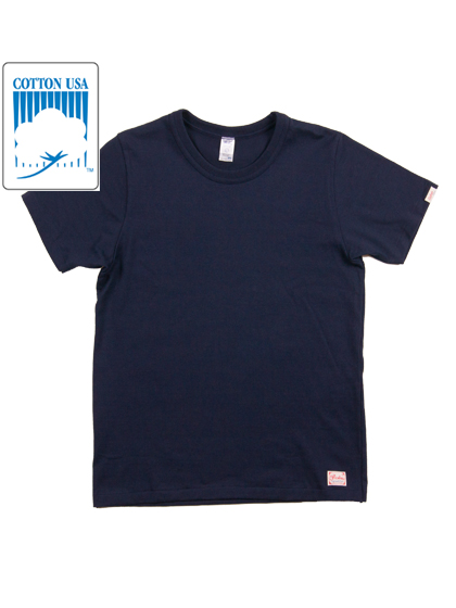 [프레스톤즈] PRESTONS - Crewneck T-shirt [Navy]