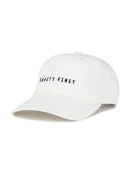 티엔피_ SAFETY FIRST BALL CAP [WHITE]
