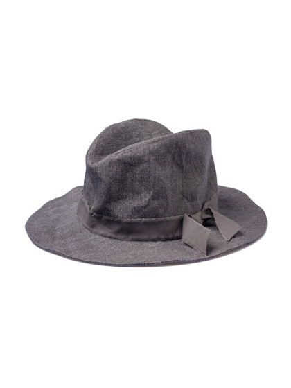 인필더디자인_ Paper Fedra Hat [Grey]
