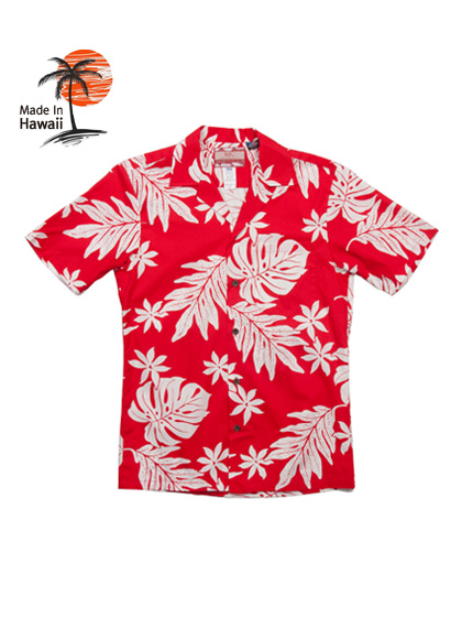 하와이안셔츠_ 102C.600 Hawaii Shirts [Red]