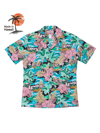 하와이안셔츠_ 102C.008 Hawaii Shirts [Black]