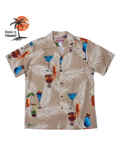하와이안셔츠_ 102C.880 Hawaii Shirts [Beige]