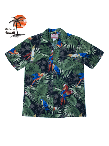 하와이안셔츠_ 102C.B45 Hawaii Shirts [Black]