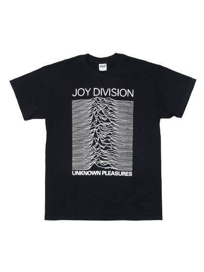 블리치아트_ Joy Division / Unknown Pleasures T-Shirt [Black]