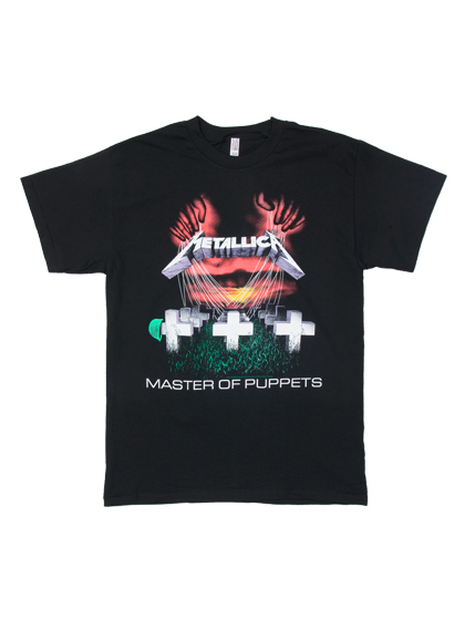 블리치아트_ Metallica / Master of Puppets T-Shirt [Black]