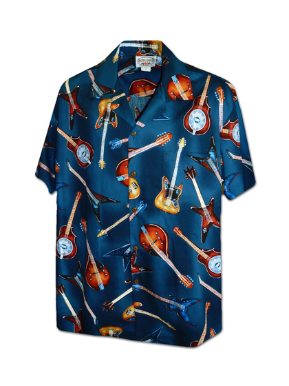 퍼시픽레전드_ Hawaiian Shirts 410-3900 [Navy]