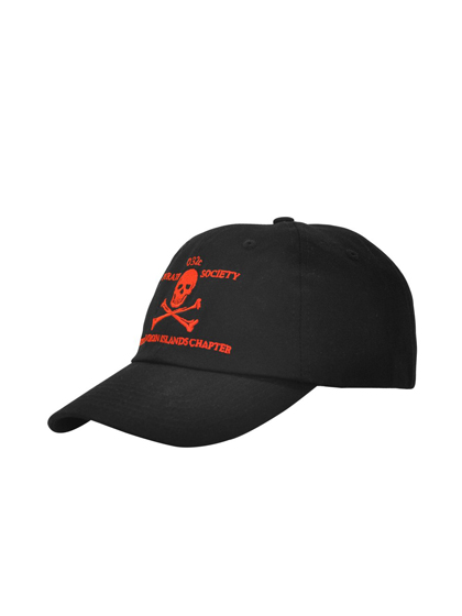 032c Pyrate Society Cap black/red