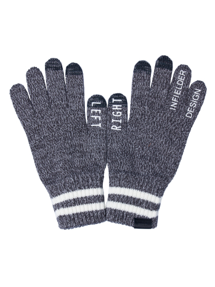 인필더디자인_ Right Left Gloves [Grey/White]