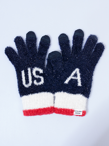 인필더디자인_ Los USA Gloves [Navy]