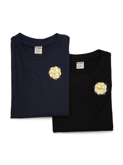 빅유니온_ 2Pack Tube T-shirts [Navy/Black]