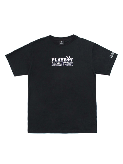 [아임낫어휴먼비잉] I AM NOT A HUMAN BEING - [HBXPB] Mix Logo T-Shirts [Black]