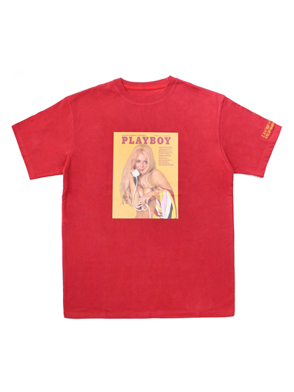 [아임낫어휴먼비잉] I AM NOT A HUMAN BEING - [HBXPB] PLAYBOY Vintage Cover T-Shirts 2 [Red]