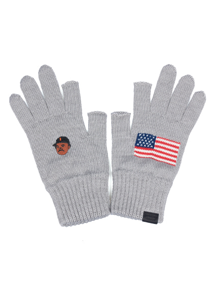 인필더디자인_ USA Flag Gloves [Grey]