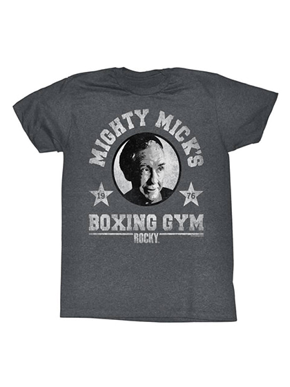 블리치아트_ Rocky Mighty Mick&#039;s Gym Logo [Charcoal]