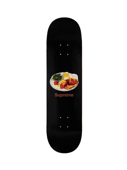 슈프림_ Chicken Dinner Skateboard [Black]