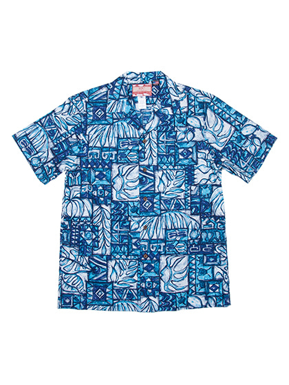 하와이안셔츠_ 102C.1151 Hawaii Shirts [Blue]