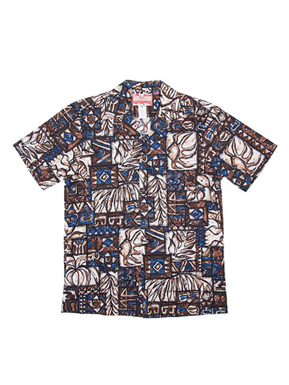 하와이안셔츠_ 102C.1151 Hawaii Shirts [Brown]