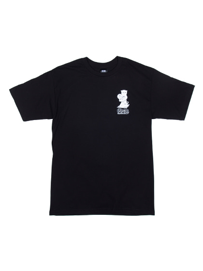 오베이_ OBEY Cuts&amp;Scratches T-Shirt [Black]