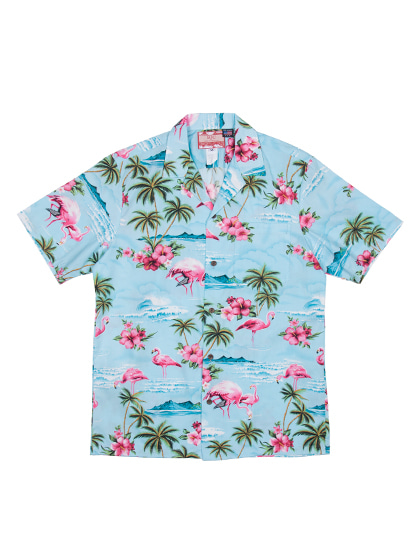 하와이안셔츠_ 102C.275 Hawaii Shirts [Blue]