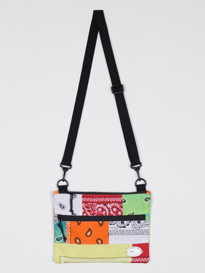 라로카스튜디오_ Patchwork Vintage Bandana Cross Bag [Multi Color 006]