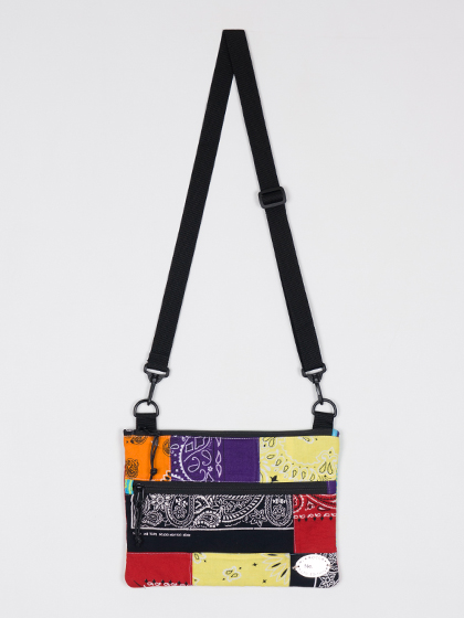 라로카스튜디오_ Patchwork Vintage Bandana Cross Bag [Multi Color 005]