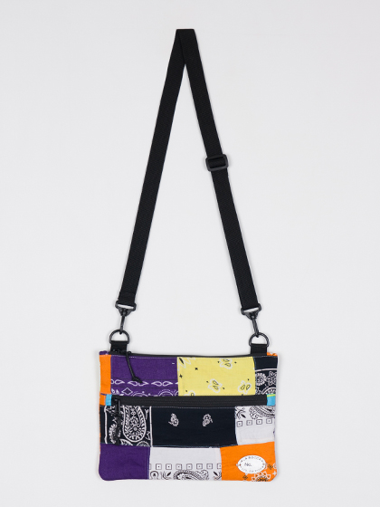 라로카스튜디오_ Patchwork Vintage Bandana Cross Bag [Multi Color 003]