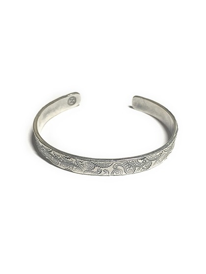 노스웍스_ 900 Silver Stamped Bangle [W-219]