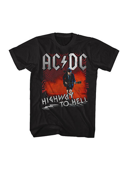 블리치아트_ ACDC Highway to Hell T-Shirt [BLACK]