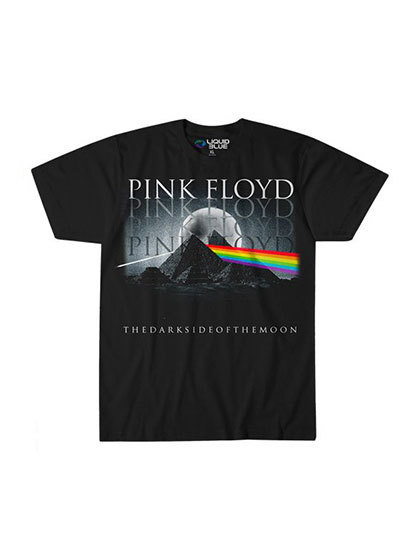 블리치아트_ Pink Floyd Pyramid Spectrum T-Shirt [BLACK]