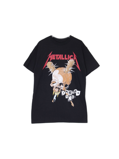 블리치아트_ Metallica Damage Inc. Tour T-Shirt [BLACK]