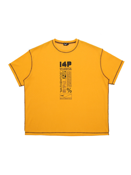 일사팔_ Stitch T-Shirt [Yellow]