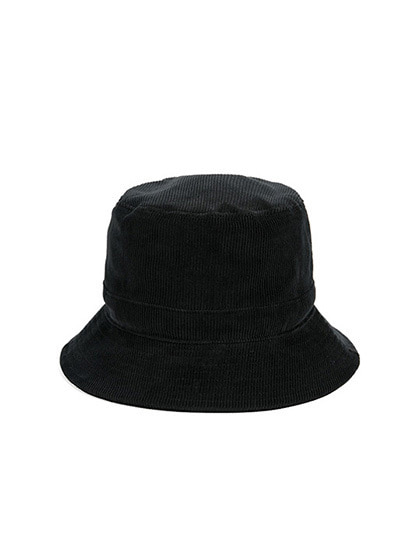 와일드브릭스_ PL CORDUROY BUCKET HAT [black]