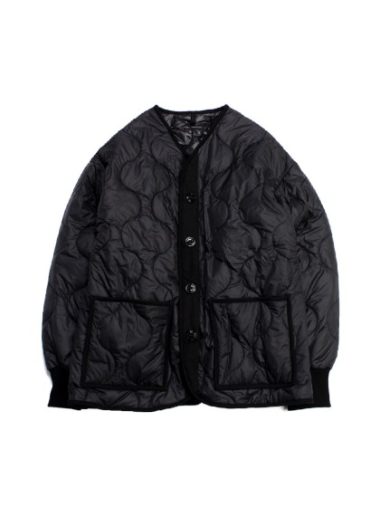 유니드가먼츠_ Quilted Liner Jacket [Black]