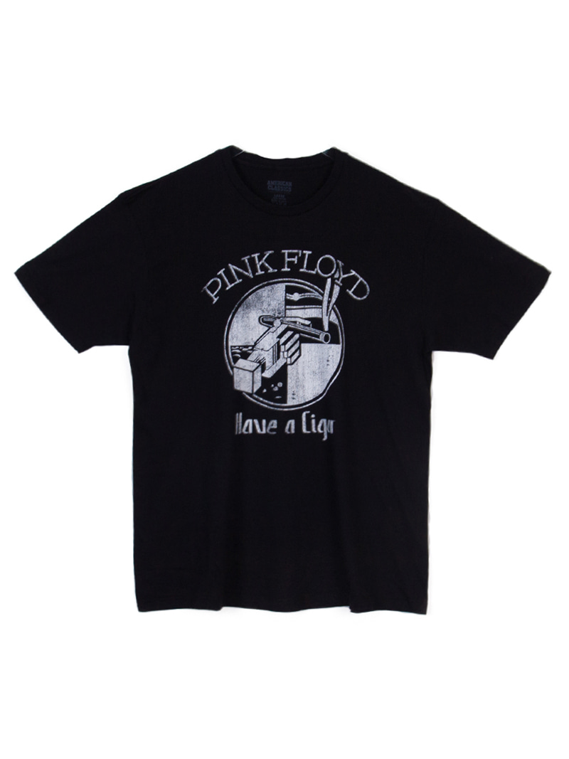 블리치아트_ Pink Floyd Have A Cigar T-Shirt [BLACK]