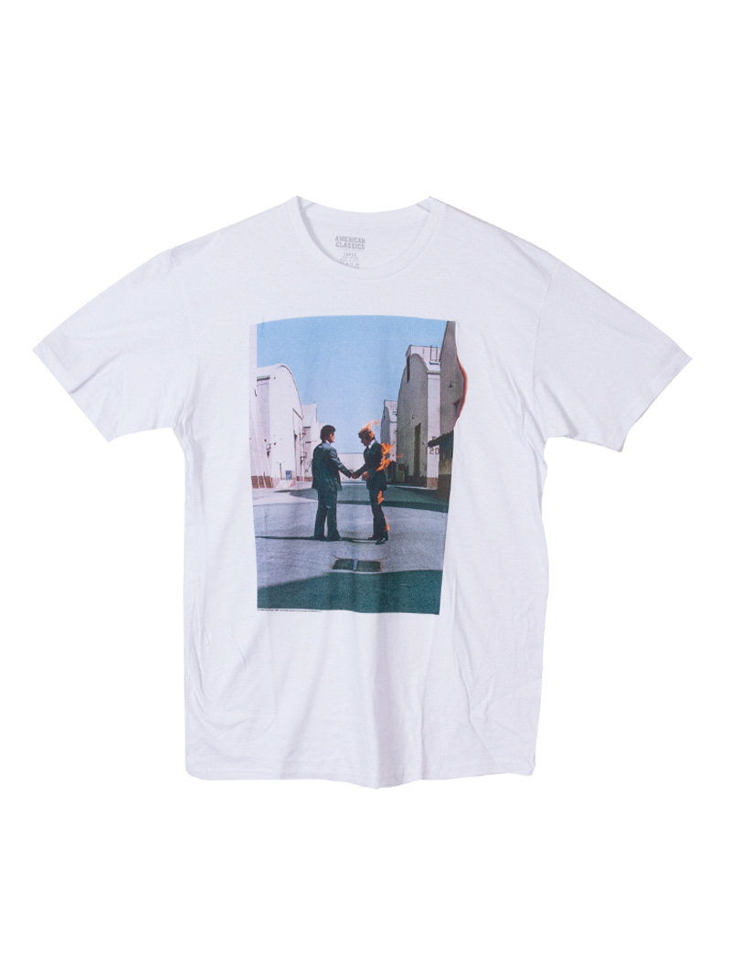 블리치아트_ Pink Floyd Fireguy T-Shirt - [WHITE]