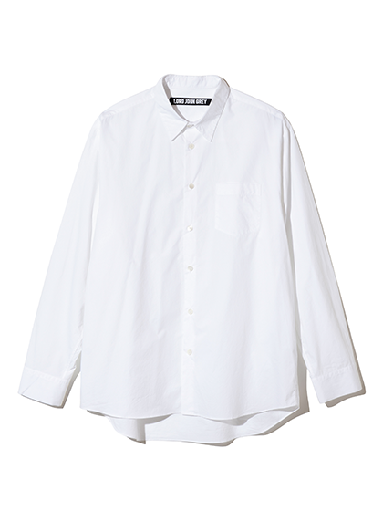 로드존그레이_ crinkled cotton shirts [white]