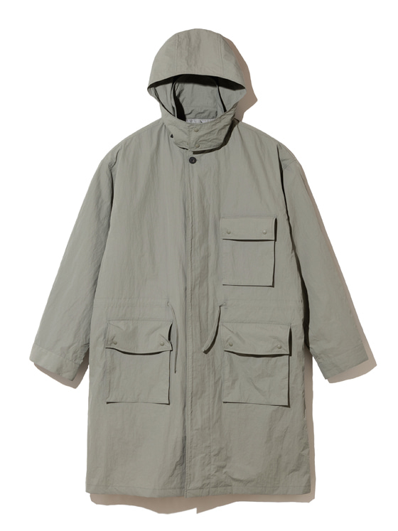 로드존그레이_side slit field jacket [khaki grey]