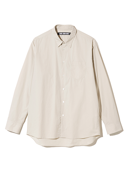 로드존그레이_ crinkled cotton shirts [cream]