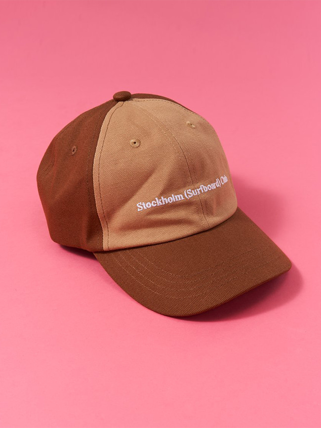 스톡홀름 서프보드 클럽_ Two-tone Pac cap [Brown]
