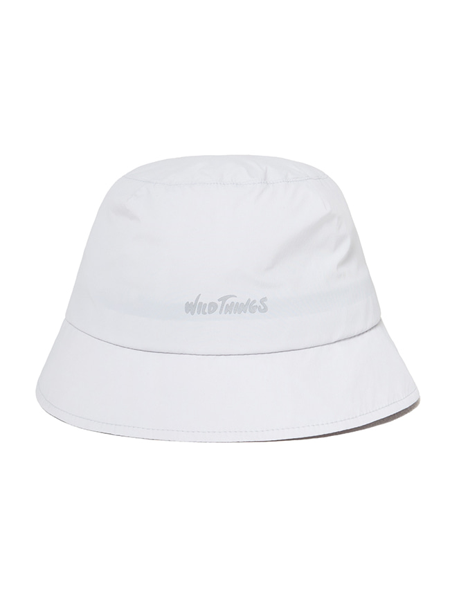 와일드띵스_ WT Nylon Bucket Hat [Light Grey]