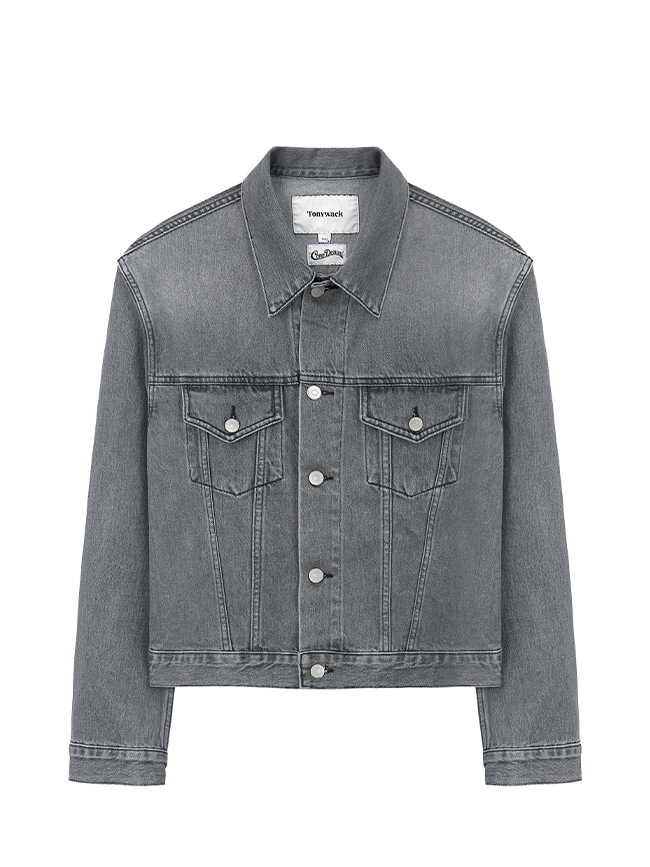 토니웩_ Type 3 Denim Jacket(Cone Denim Mills) [Washed Grey]