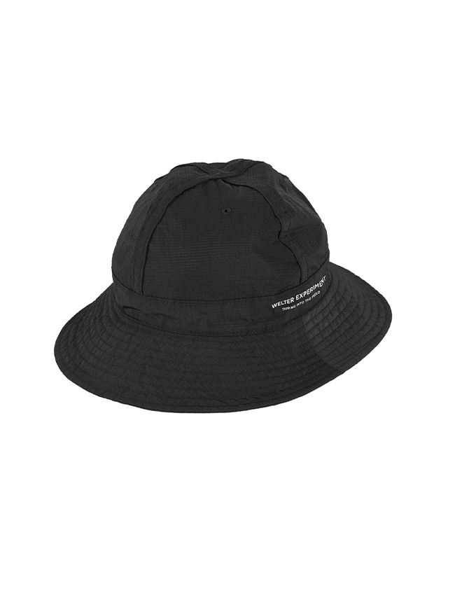 웰터 익스페리먼트_ WHL006_CITY RAINIER PU COATED HAT [Black]