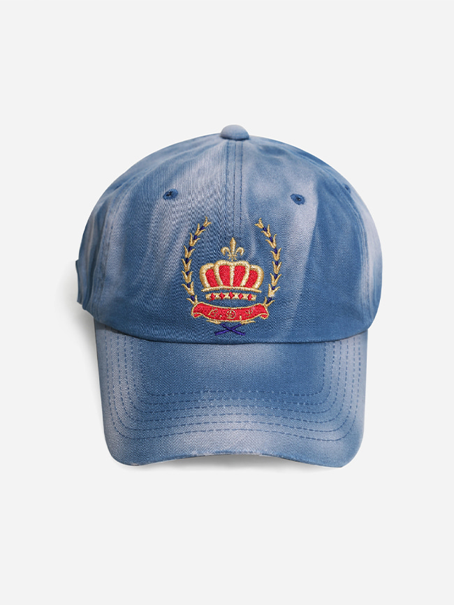 벌스데이수트_ CROWN LOGO CAP [BLUE]