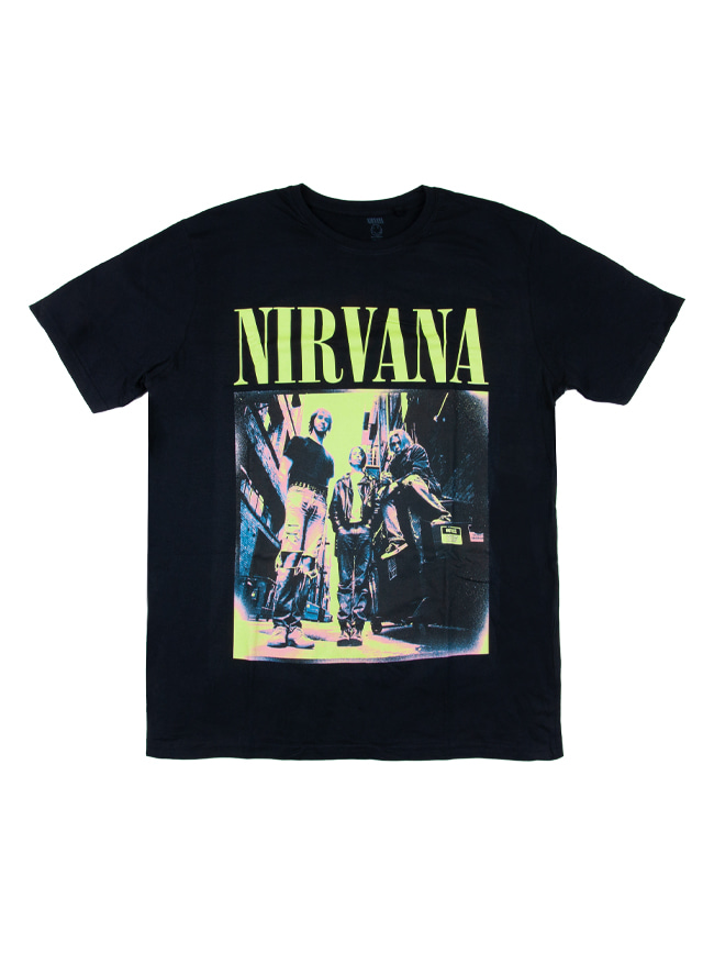 블리치아트_ Nirvana Kings Of The Street T-Shirt [BLACK]