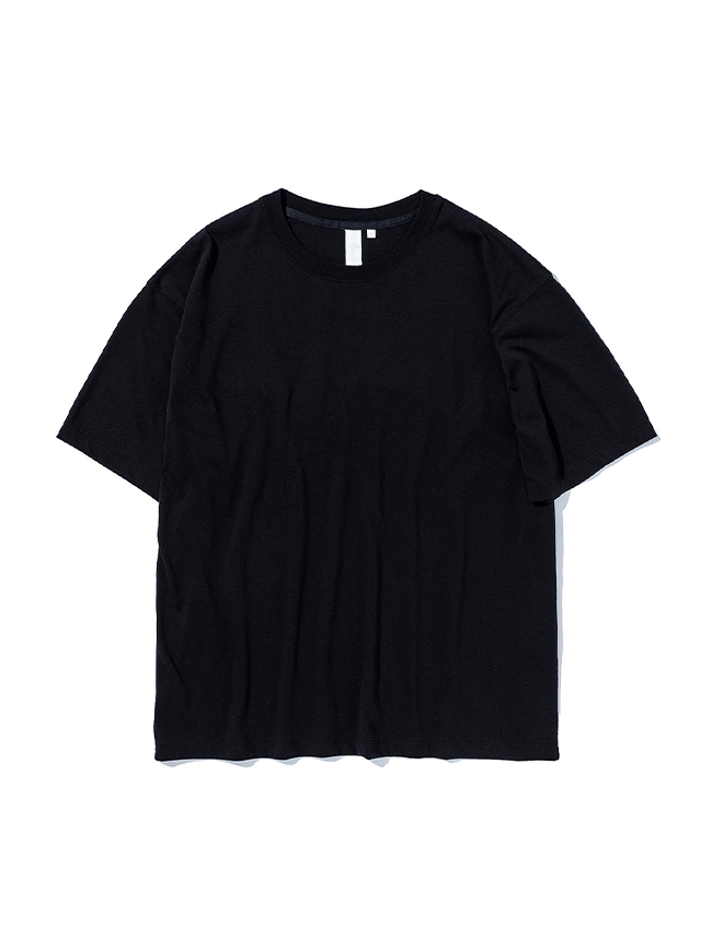 예아_ Solid T-Shirt [Black]