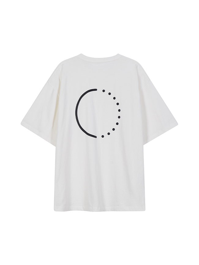 노드 아카이브_ Circle Logo Half Sleeve [Off White]